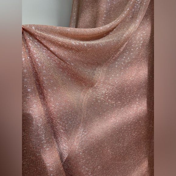 TALBOT RUNHOF Tolinda Off the shoulder Gown In Pink Size Medium - Picture 12 of 13